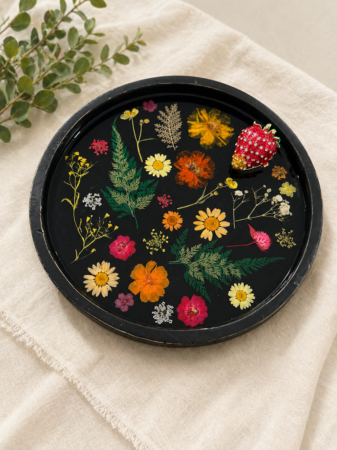 Strawberry Fields Vanity-Jewelry Tray