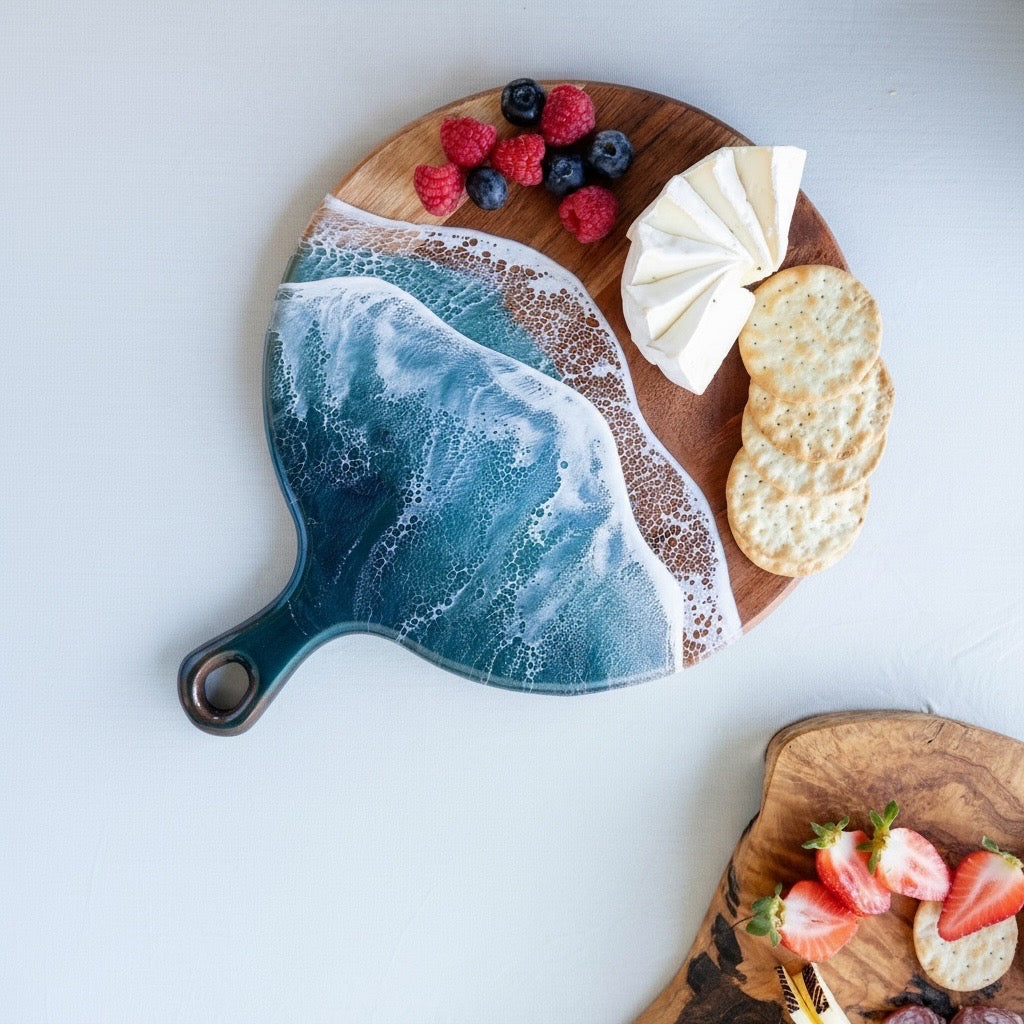 Coastal Wave Charcuterie Board