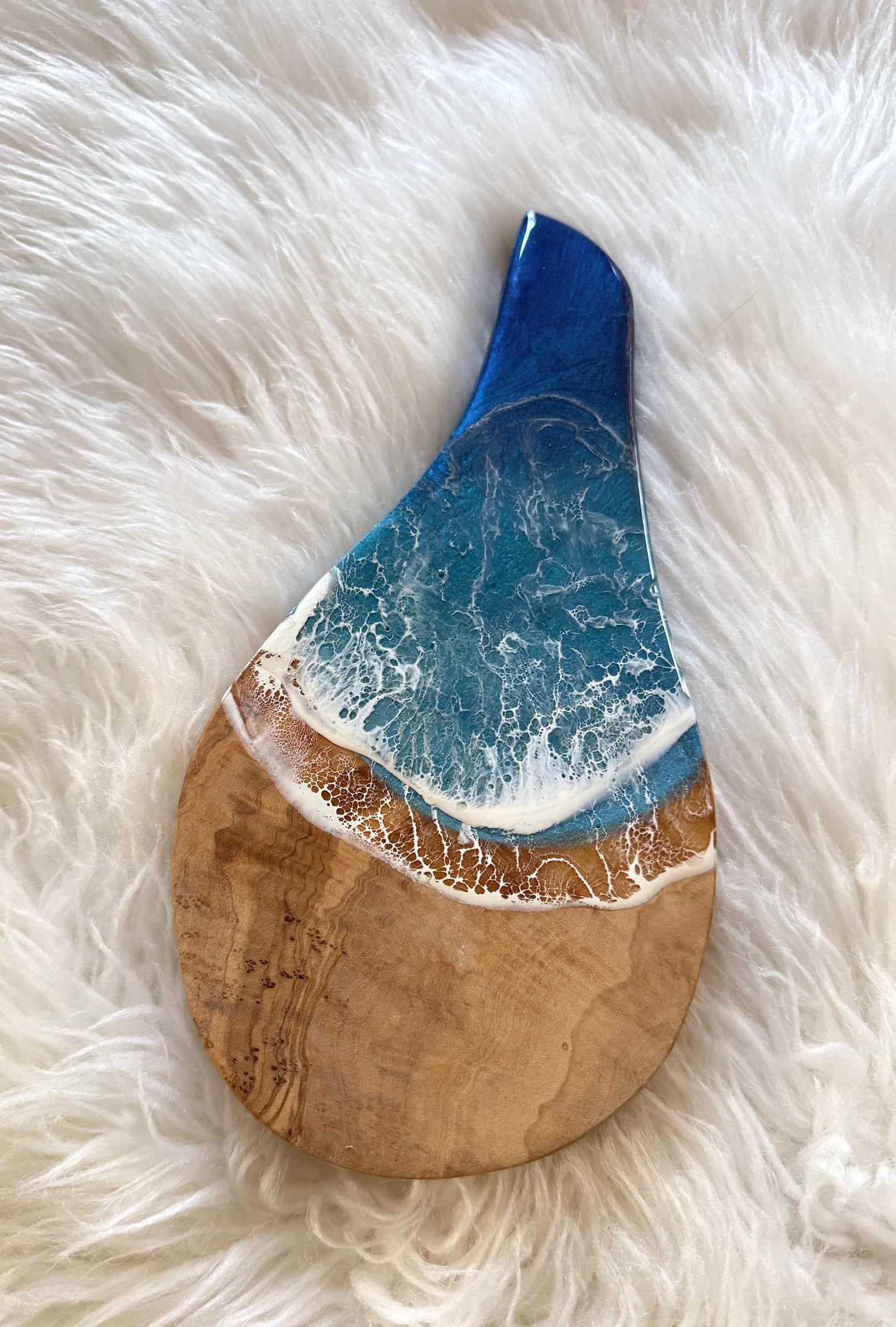 Italian Olive Wood Snack Board