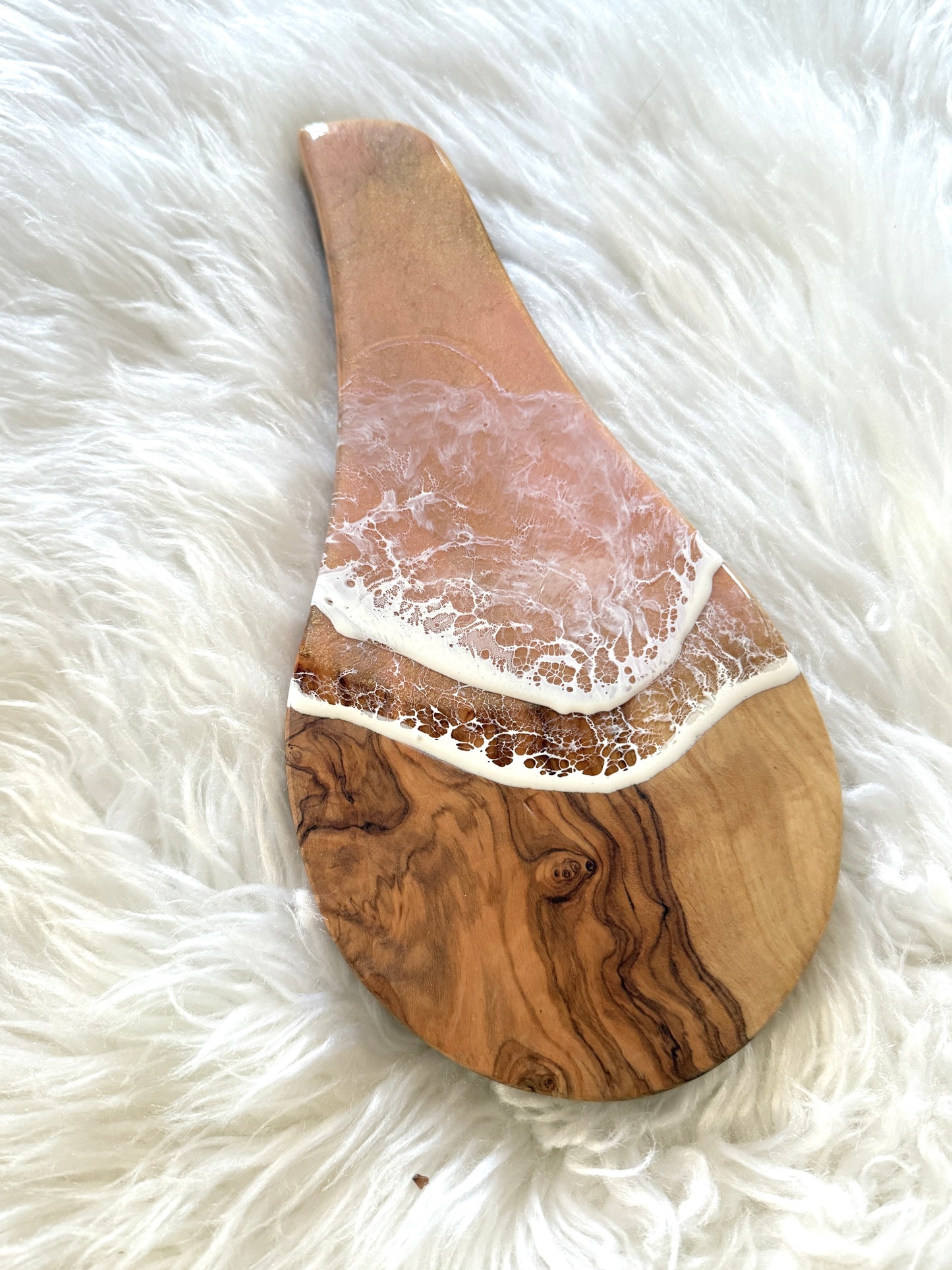 Italian Olive Wood Snack Board