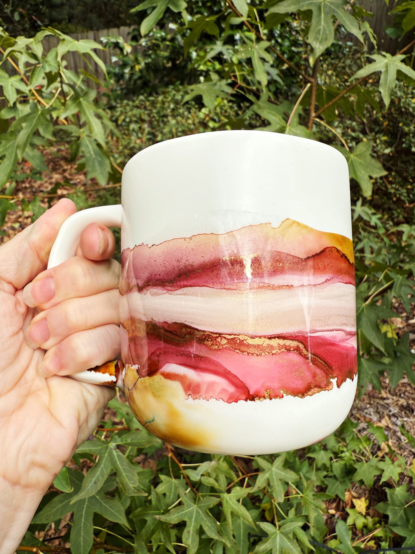 Horseshoe Bend Hand Painted Mug