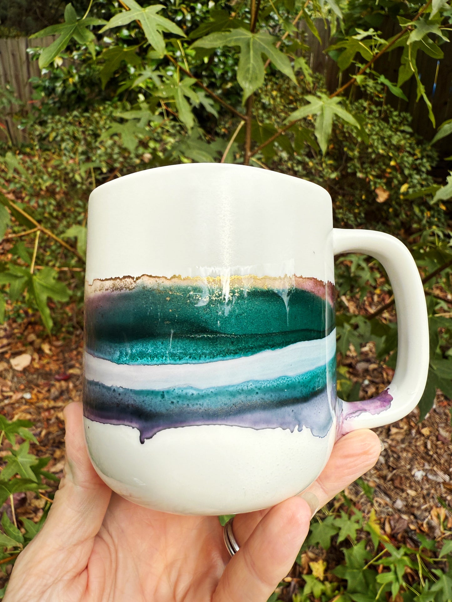 Glacier Artisan Hand Painted Mug