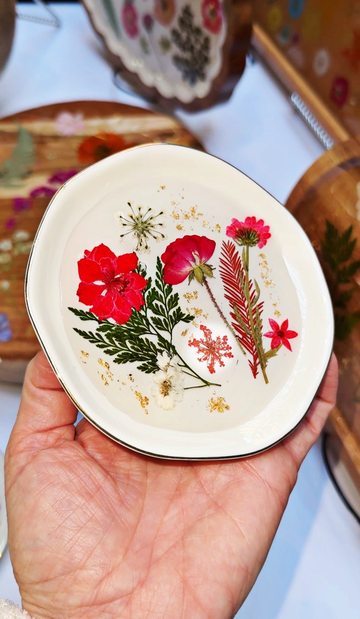 Wildflower Jewelry Dish DIY Kit