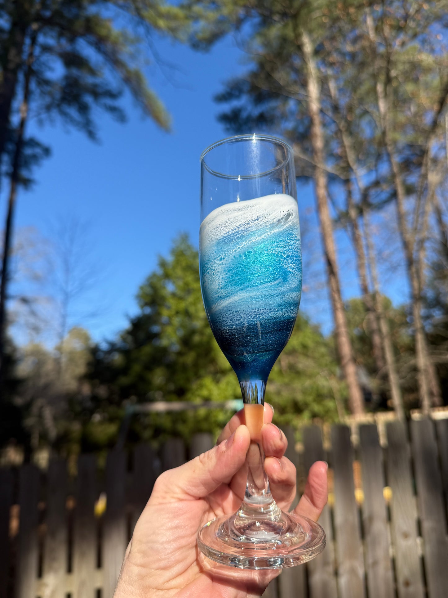 Coastal Champagne Glasses (set of 2)