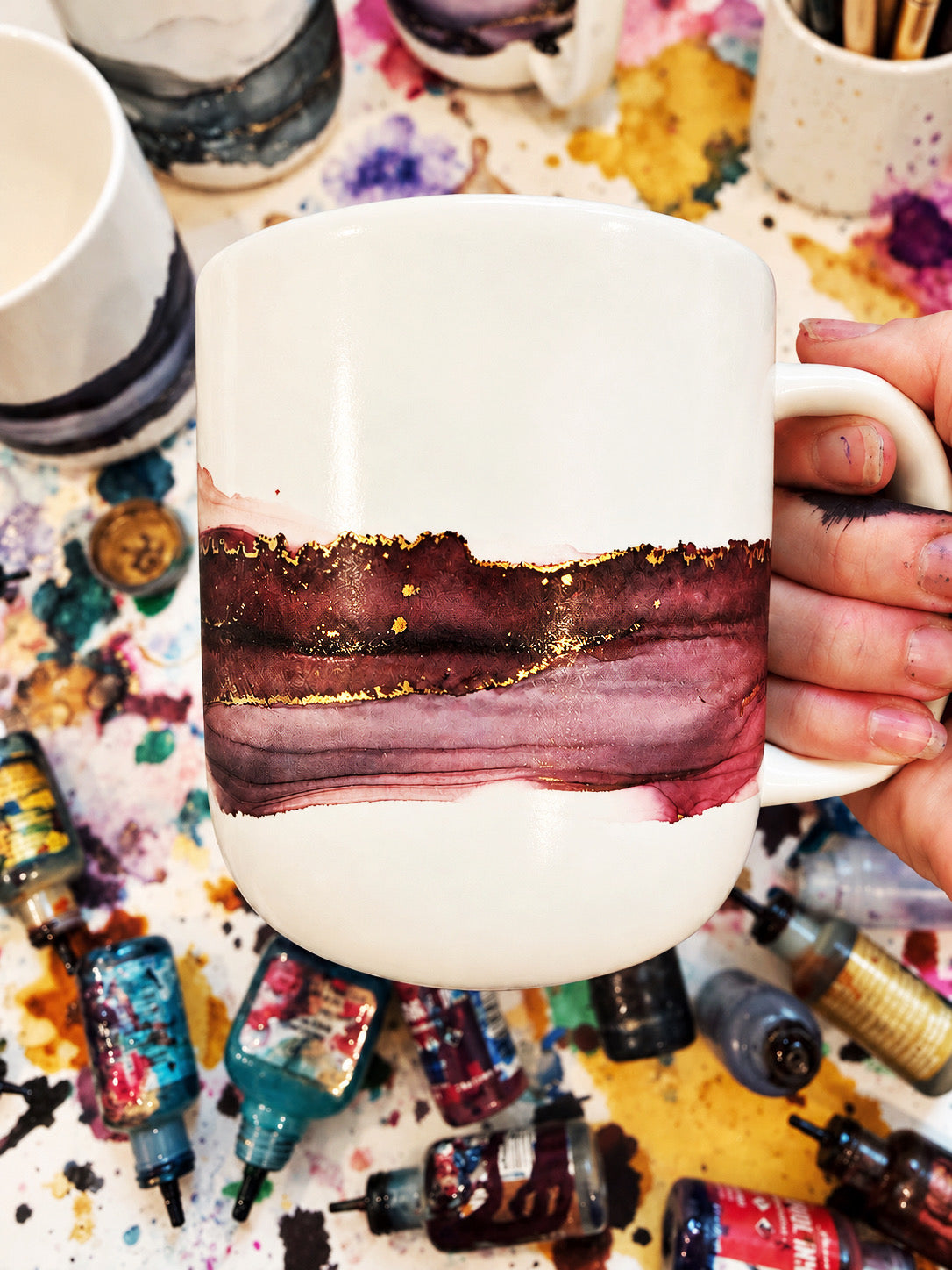 The Morning Mug | Custom Hand-Painted Ceramic