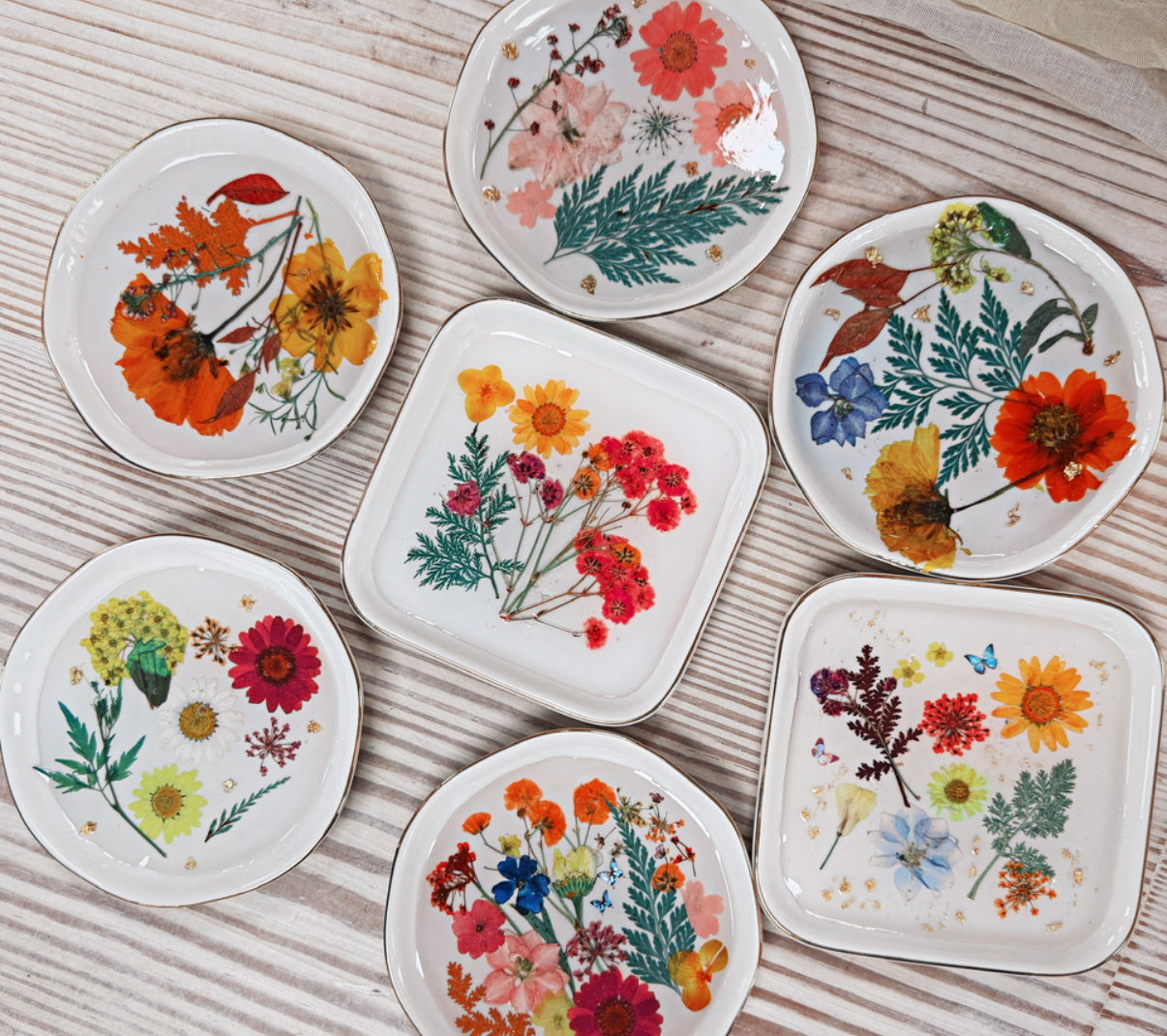 Wildflower Jewelry Dish DIY Kit