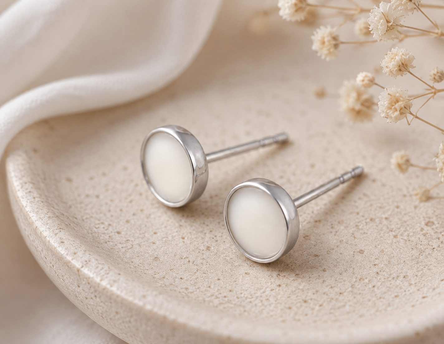 Sterling Silver Stud Earrings