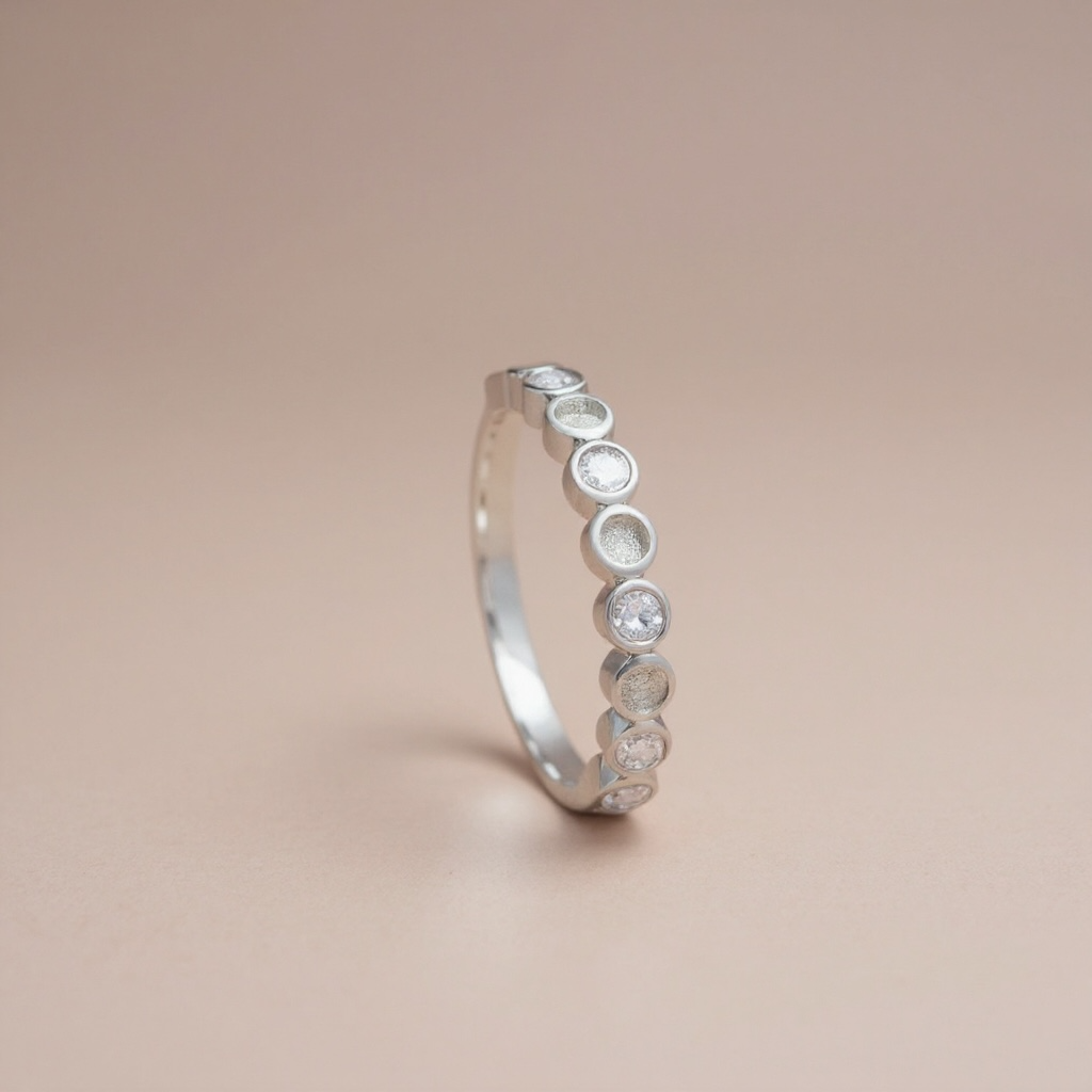 Birthstone Keepsake Ring - 14 K Solid Gold