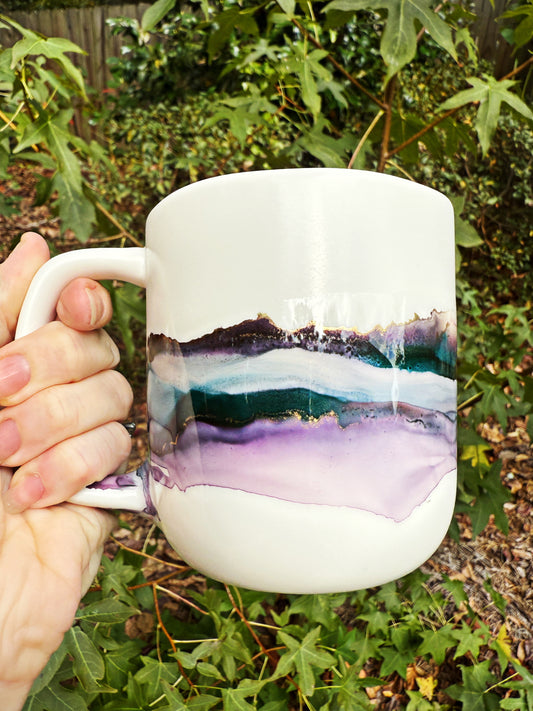 Glacier Artisan Hand Painted Mug