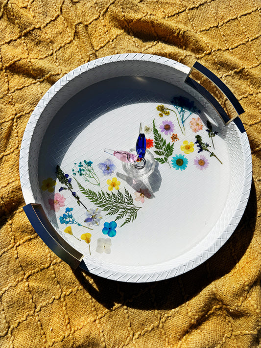 Bird Bath Garden Tray