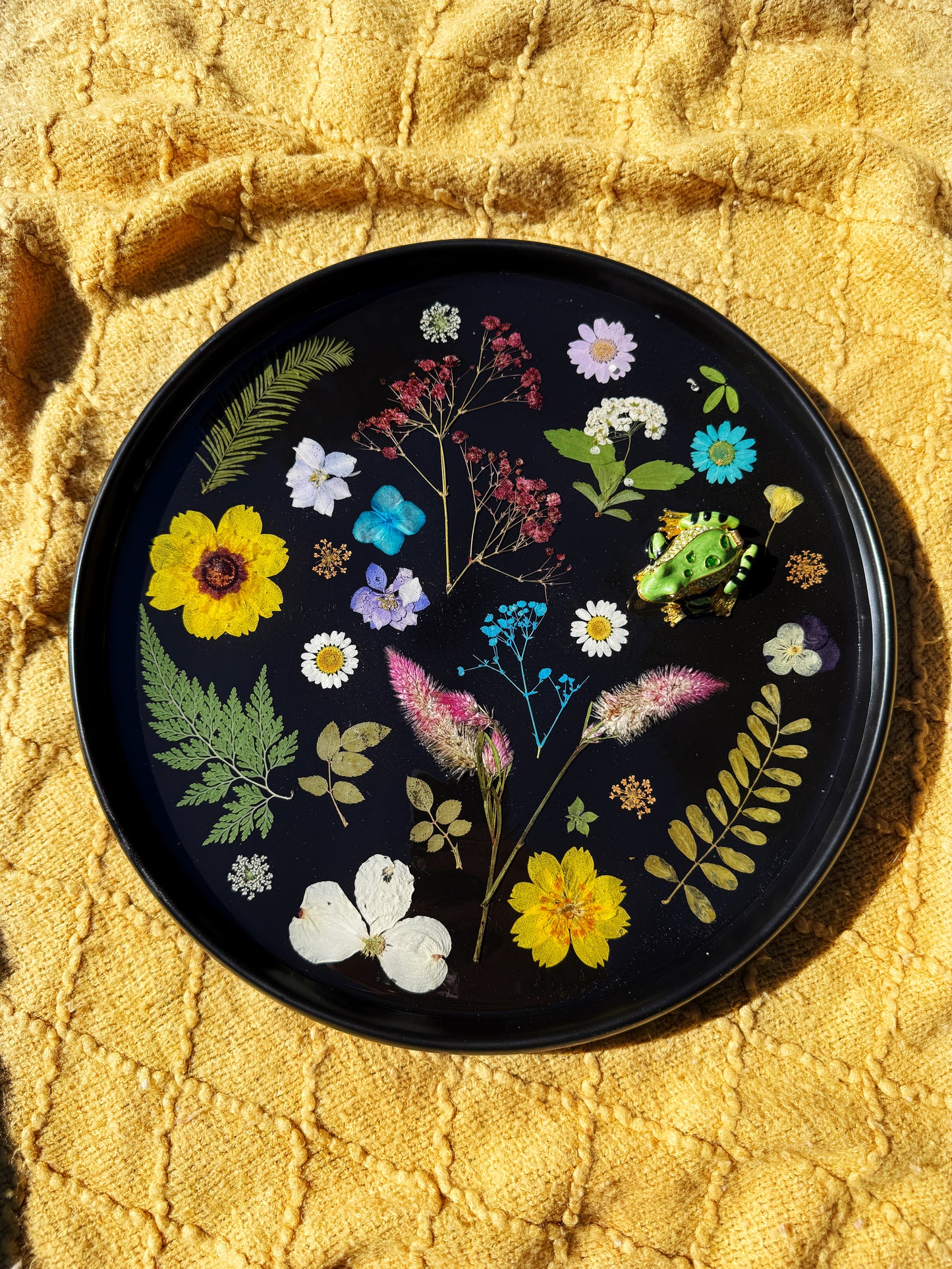 Secret Garden Frog Tray (Ceramic)