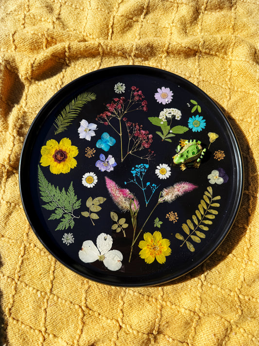Secret Garden Frog Tray (Ceramic)